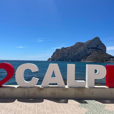 Eerstelijns Appartement Vive Cada Momento Zeezicht En Pal Aan De Boulevard En Strand Calpe, Toplocatie Dış mekan fotoğraf